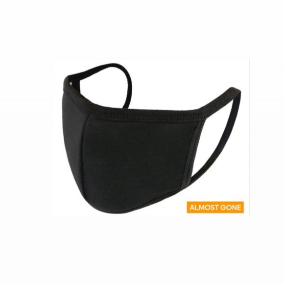 Nana Judy Black Reusable Washable Cloth Fabric Fac - Picture 1 of 2